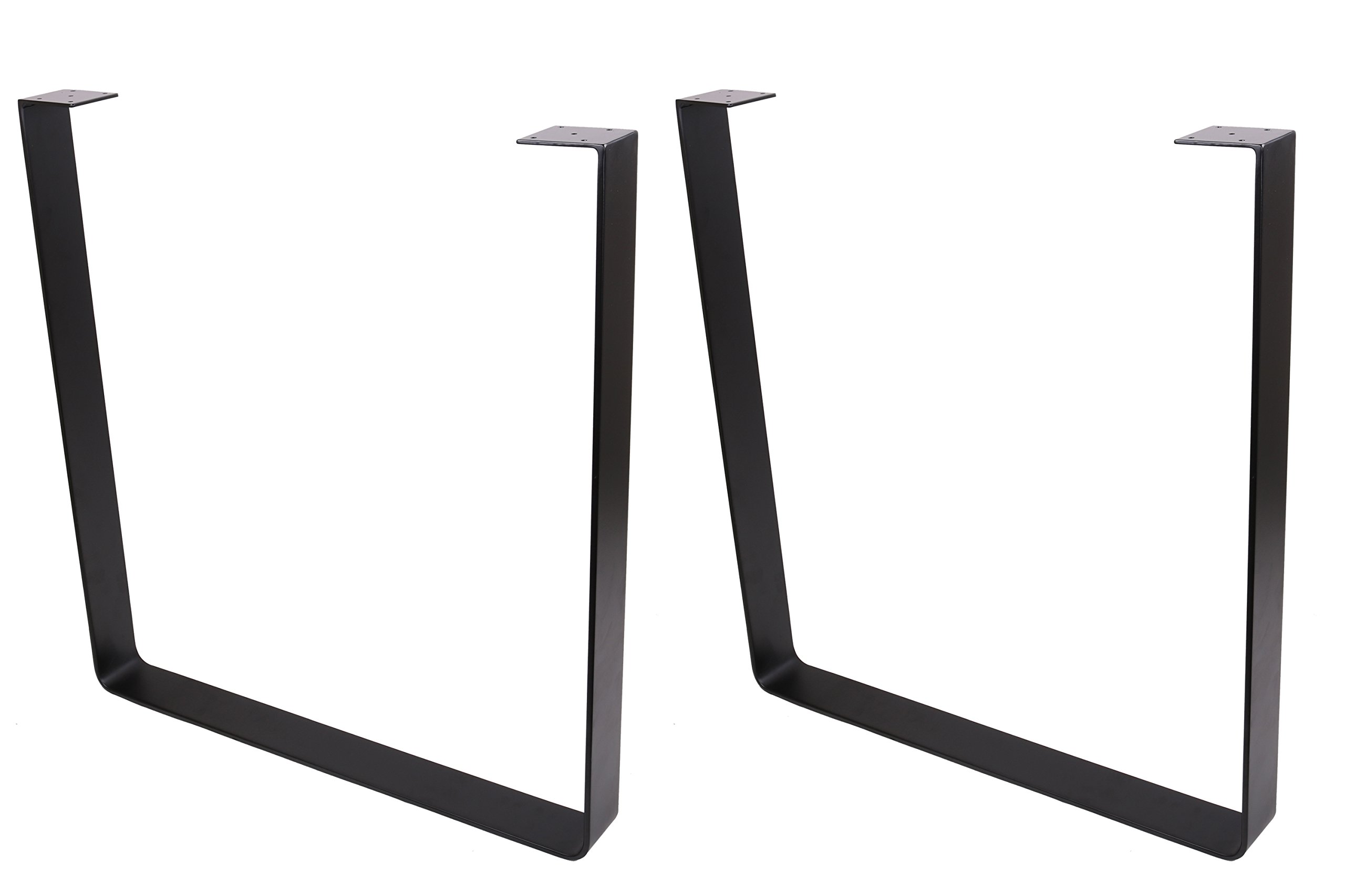 Buy ECLV 2 x 28" Dining Table Legs,U Shaped Heavy Duty Steel Table Legs