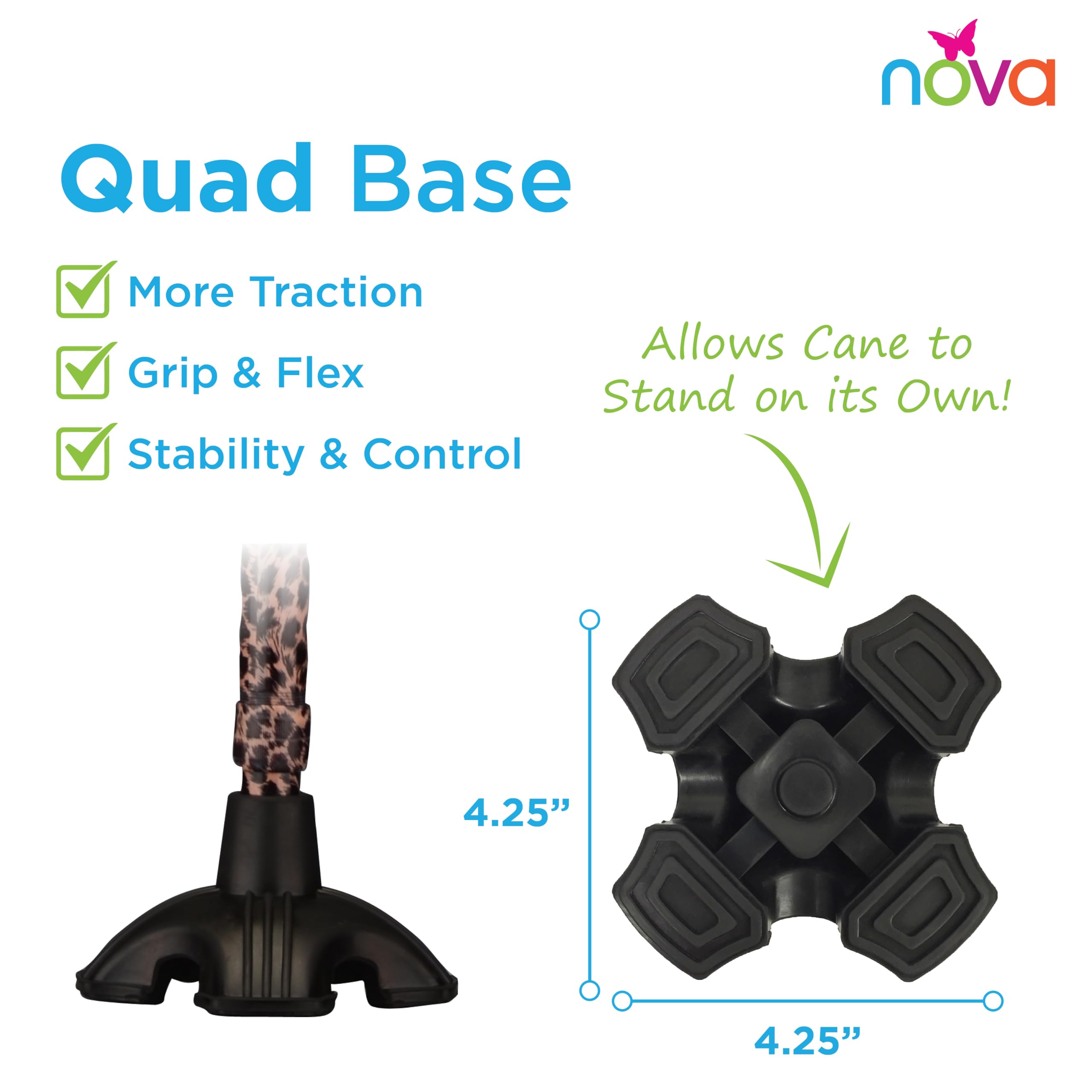 Amazon.co.jp: NOVA サトウキビ オフセットハンドル付き ヒョウ柄