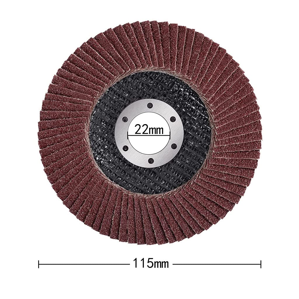 特一本調子 Amazon | 25個入りディスクグラインダー替刃セット 115 mm 40