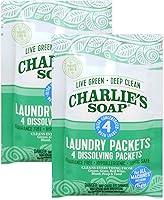 Vista 10 de Charlie's Soap Paquetes de detergente en polvo sin fragancia - 30 cápsulas (1 paquete)..