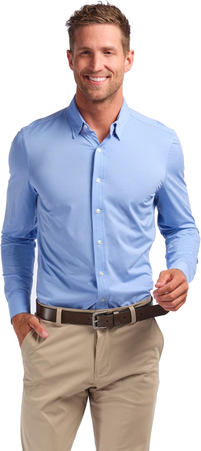 Athletic fit button down shirts Clearance