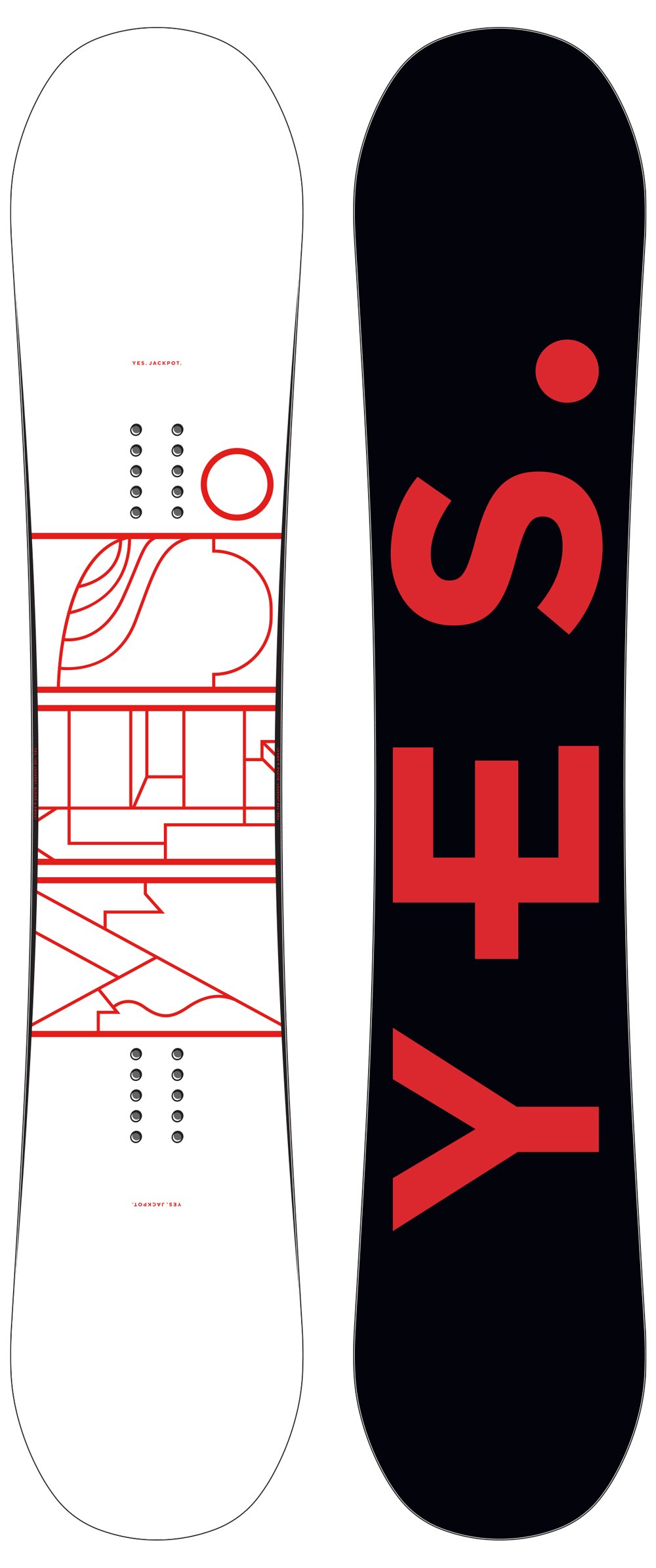 jackpot yes snowboard YES. 156mm Sports & Outdoors Triax fiberglass enhances strength Style:Hello Kitty Burton Elite Snowboard, 2008 DEREEN
