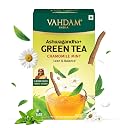 VAHDAM, Chamomile Mint Green Tea with Ashwagandha - 36 TeaBags | Lean & Balance | Individually Wrapped | Blend of Green Tea, Chamomile, Orange Peel, Licorice, Peppermint, Spearmint & Ashwagandha gallery image