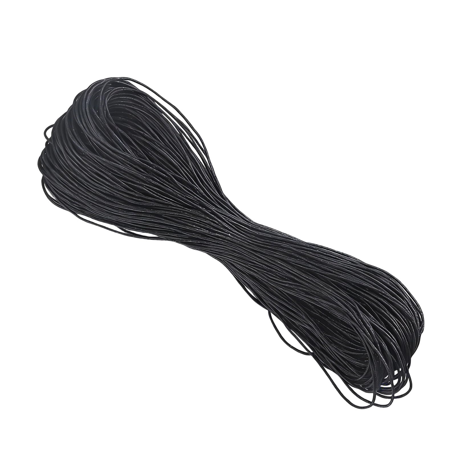 Kalttoy Waxed Thread Braiding Cord String 65.61yardX1mm Weaving Thread for Bracelets Necklaces Jewelry Crafting Project Weaving Cord