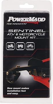 PowerMadd ATV/Motorcycle Mount Kit Sentinel and Fuzion Handguard 34452