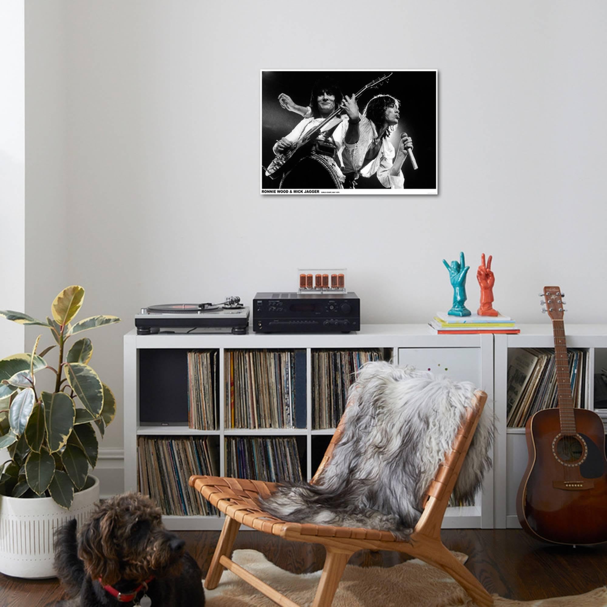 Amazon.com: AllPosters Wall Poster Mick Jagger and Ronnie Wood