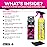 Muc-Off Bio Drivetrain Cleaner 500ml & 3x Premium Bike Brush Set | Includes Soft Washing, Claw & Detailing Brush | Fast-Acting Biodegradable Bike Chain Cleaner | Deep Cleans Chain, Cassette & Mechs