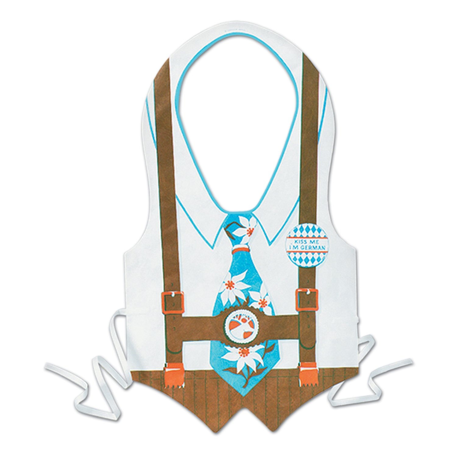Gilets Oktoberfest plastique léger Beistle 66861 décoration déguisement adulte