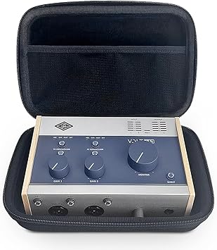 ANALOG CASES Universal Audio Volt 276/176 Case - Custom-Fitted Compact PULSE Hard Case for Travel