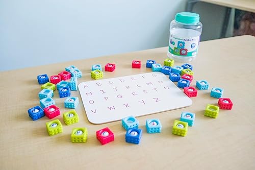 Miniatura 8 de Educational Insights Alphabet BubbleBrix, Learn ABC, juguete de aprendizaje para la ansiedad, preescolar y jardín de infantes, niños y niñas a