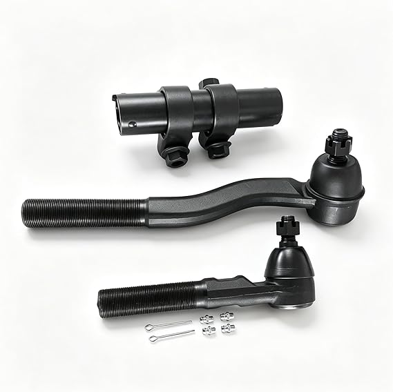 Steering Linkage Adjusting Sleeve Drag Link Tie Rod Front Suspension Kit Fits 2007-2016 Jeep Wrangler 3.6L 3.8L DS800982A DS300005 DS300043 ES800594