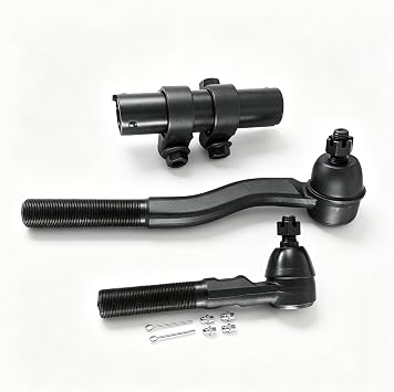 Steering Linkage Adjusting Sleeve Drag Link Tie Rod Front Suspension Kit Fits 2007-2016 Jeep Wrangler 3.6L 3.8L DS800982A DS300005 DS300043 ES800594