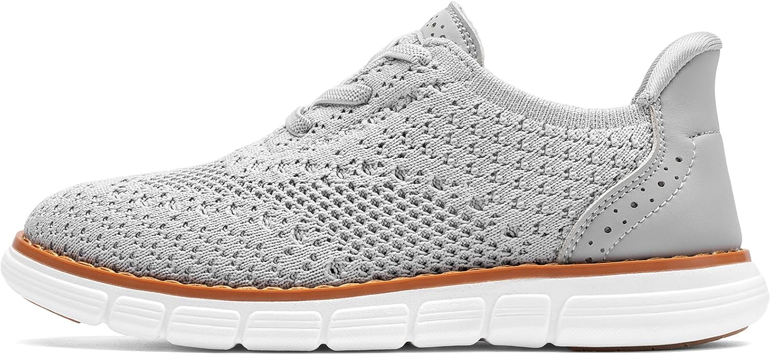 Bruno Marc Boy's Mesh Dress Sneakers Oxfords image 3