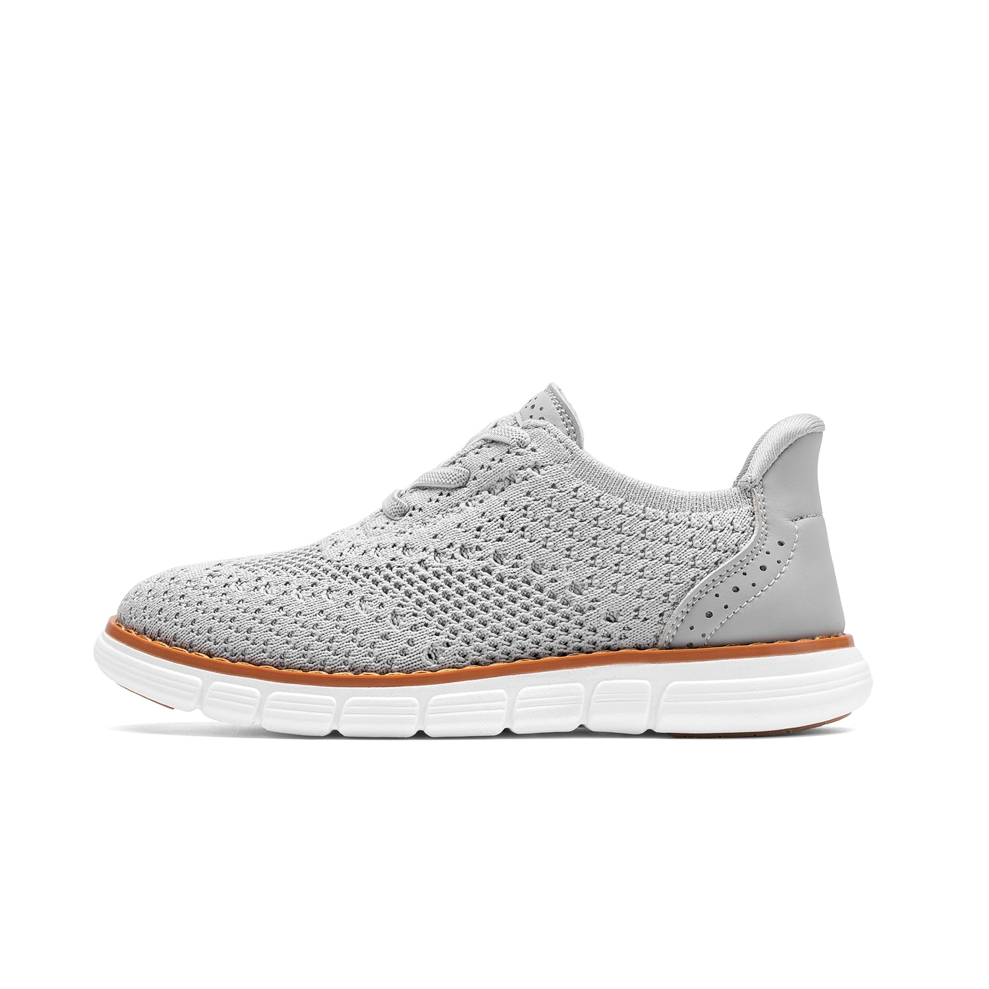 Bruno Marc Scarpe da ginnastica da ragazzo in rete Oxfords casual stringate scarpe leggere