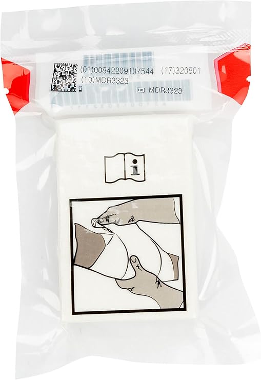 North American Rescue Compressed Gauze (Rolled) NAR Compact Crinkle Cotton Gauze Compression Bandage for Wounds, Injuries (30-0052)