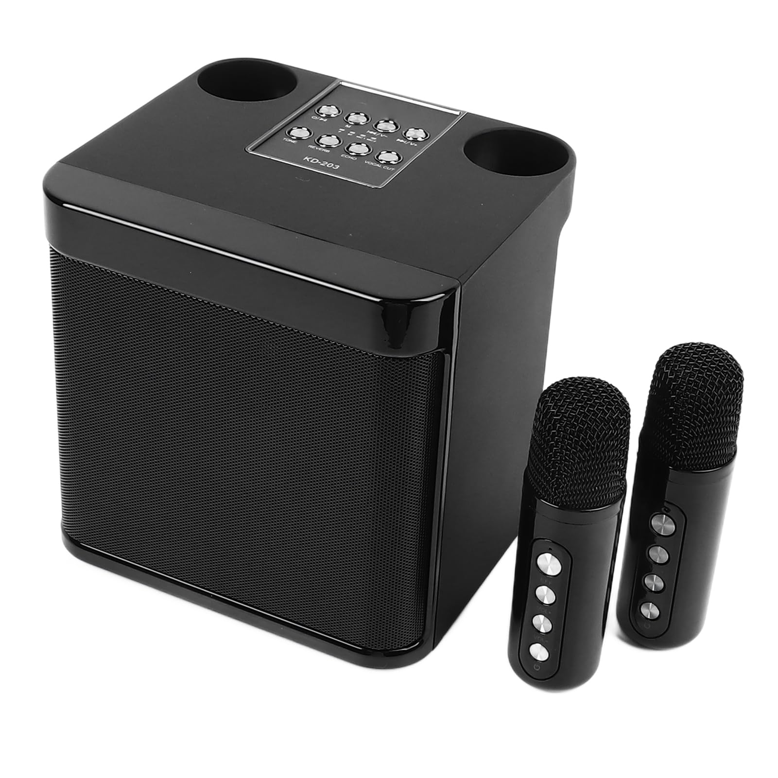 Altoparlante Portatile per Macchina Karaoke Suono Premium per Feste in Casa, Altoparlante Karaoke con Set Microfono per Sport All'aria Aperta