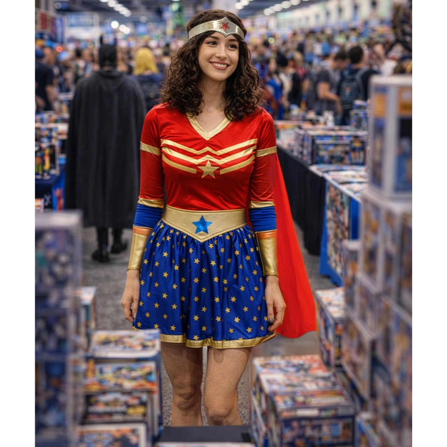 Boland - Costume da supereroina per feste a tema, Halloween o carnevale, set di costumi da superdonna