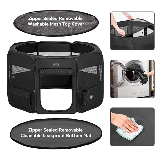 Foto 2 de 8 de PETSFIT Caño plegable para cachorros para animales pequeños, perros y gatos