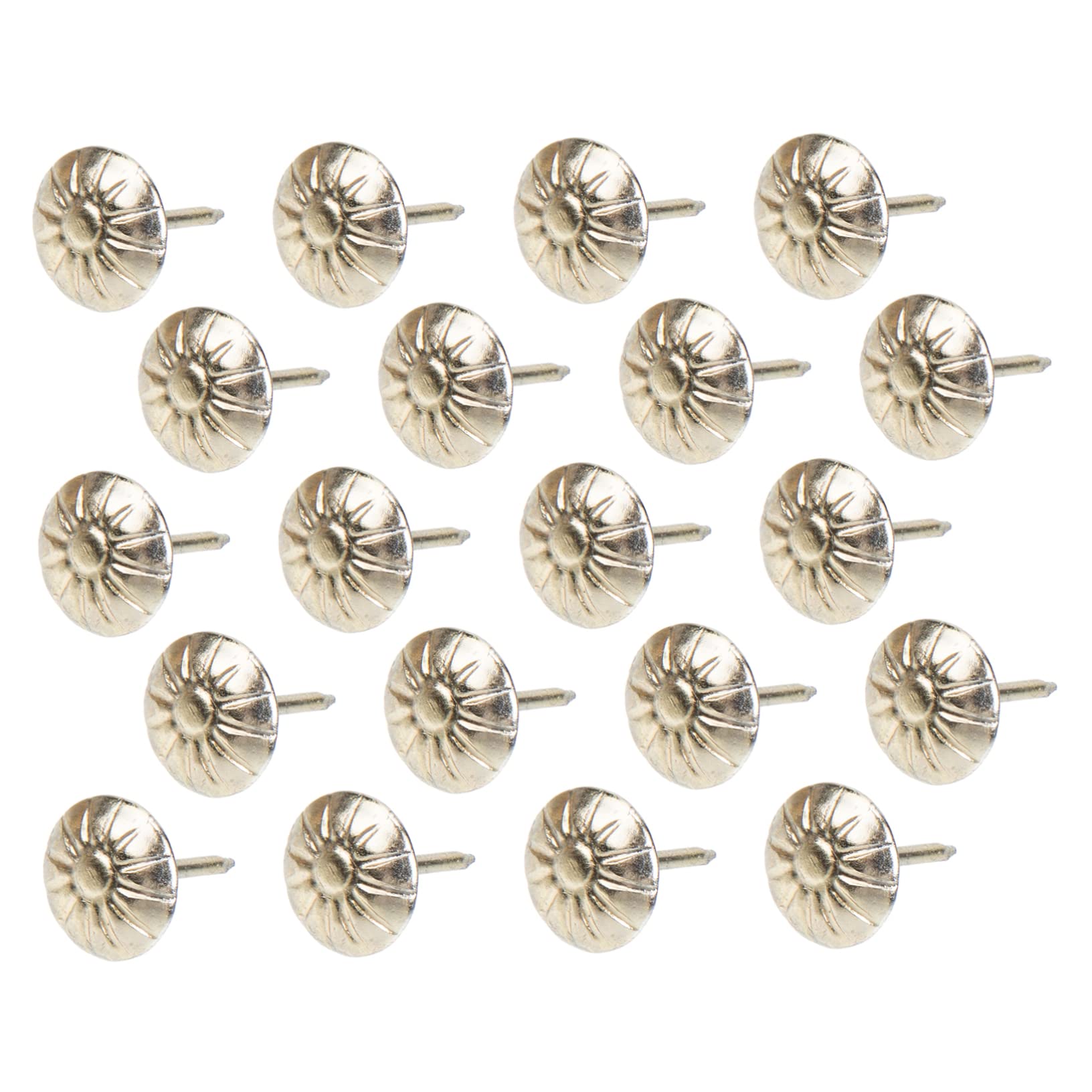 HONMEET 500pcs Upholstery Nails Decorative Big Tacks Vintage Furniture Tacks Sofa Decorative Nails High Hardness
