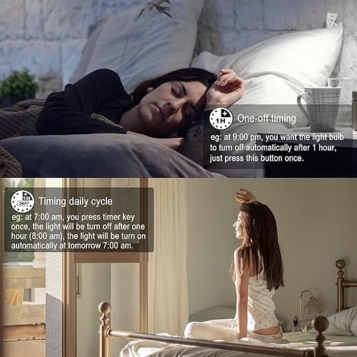 Miniatura 6 de Bombillas LED E12 de 5 W, juego de 6 bombillas de vela que cambian de color, base pequeña B11 equivalente a 40 W, 560 lúmenes, RGB + 2700 K blanco