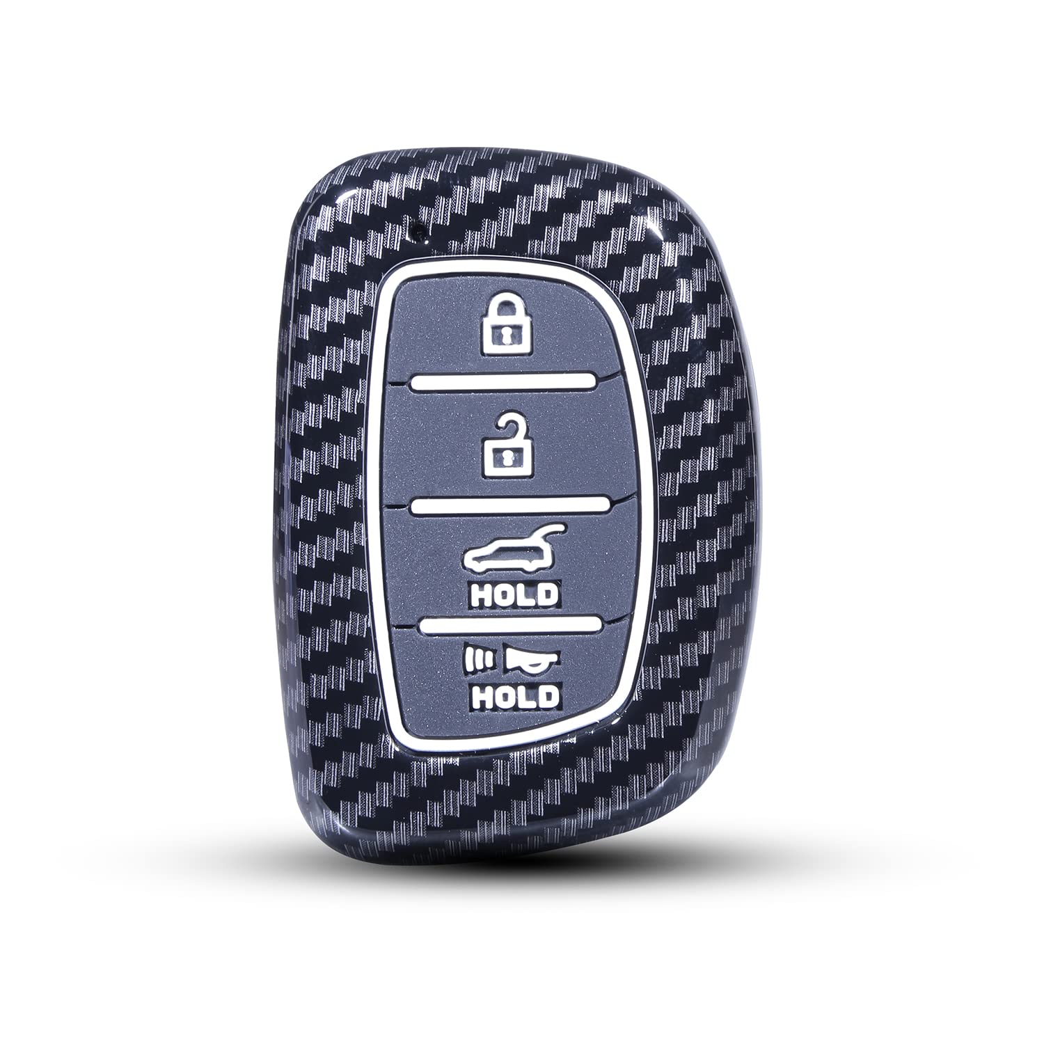 Buy JVCV® Hard Case Key Cover Compatible with Hyundai Alcazar Creta ...