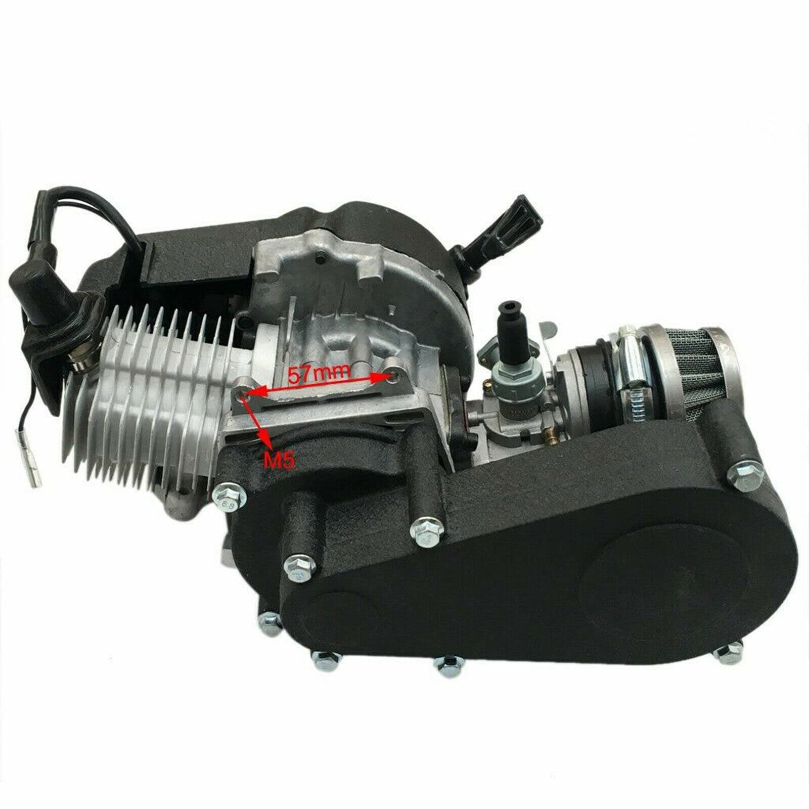 49cc benzina Pocket Bike Motor Kit Mini Dirt Bike Motor ATV Scooter - Nuovo - 2 tempi - Raffreddato ad aria - 40 mph