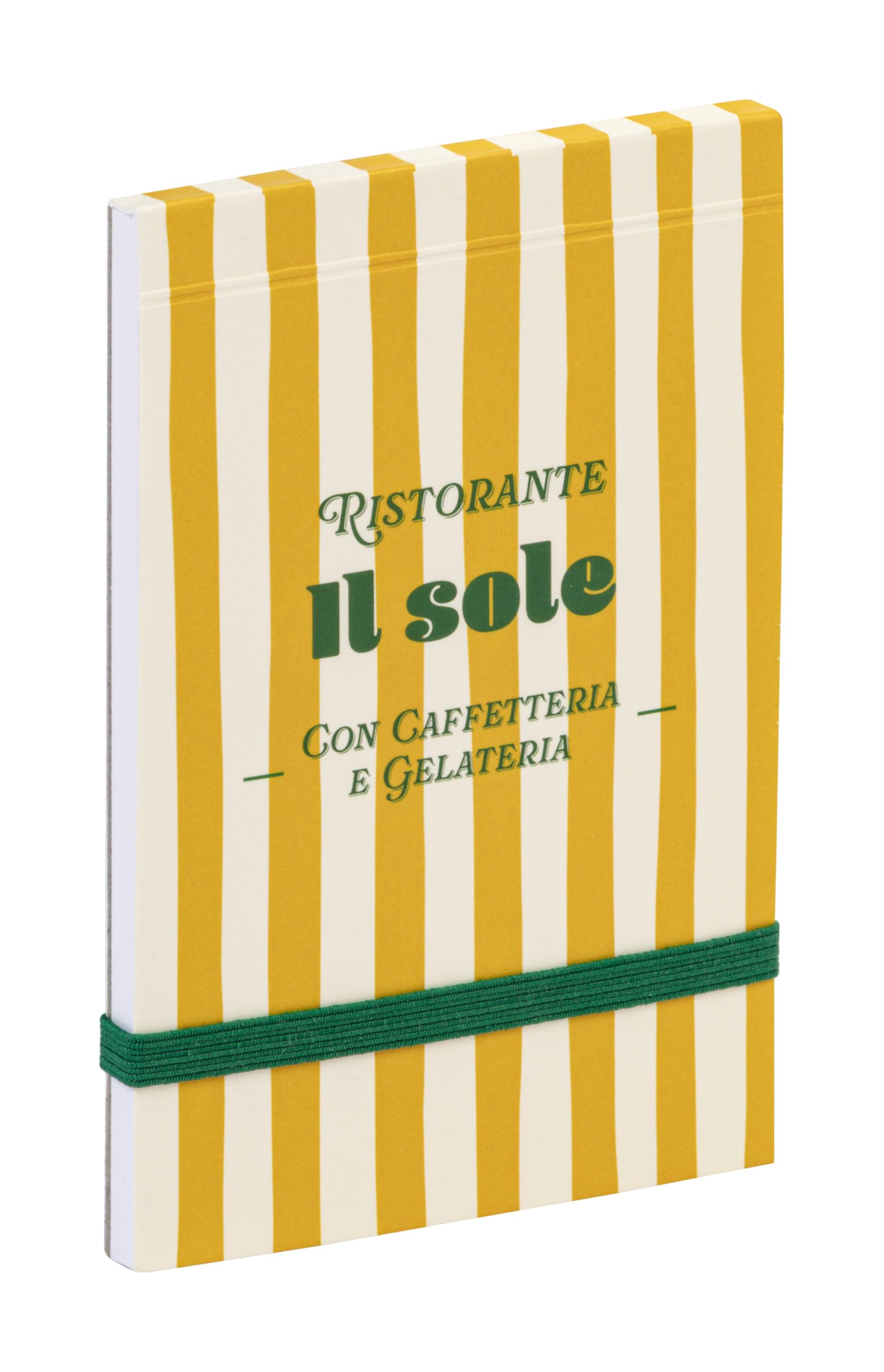 Clairefontaine - 116273C - Shopping Pad 8x11,5 cm 50 Detachable Plain Sheets Decorated with Citrus Fruit Acid Colours - Elastic Closure - Mixed - Dolce Amore