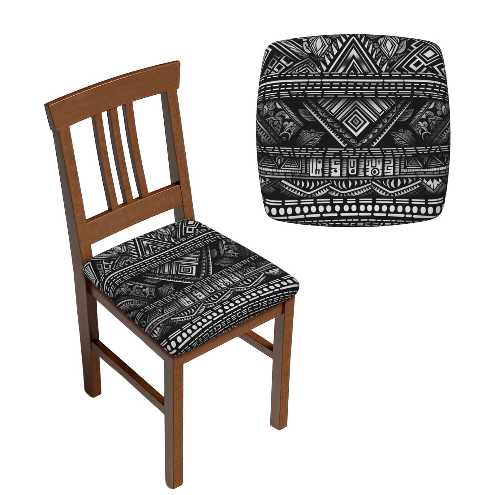 Housse de chaise extensible lot de 6 amovible lavable pour décoration salle à manger et cuisine