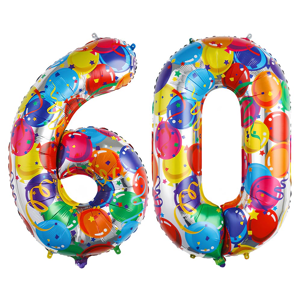 Foil Globo Número 5 Azul 40" (101cm), Inflable Helio o aire, Gigante Numeros 0-9, 10-19, 20-29, 30-100, Grande Globos Decoración para La Boda Aniversario y Cumpleaños Fiestas — view 459