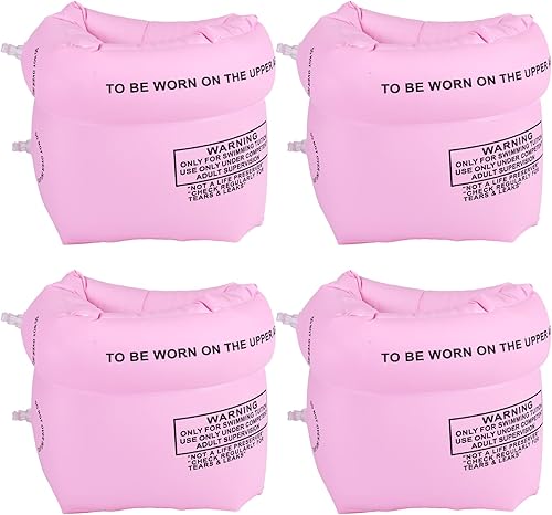 Miniatura 7 de Flotadores de brazo inflables para natación, mangas flotantes, anillos de natación (4-6-8 piezas)