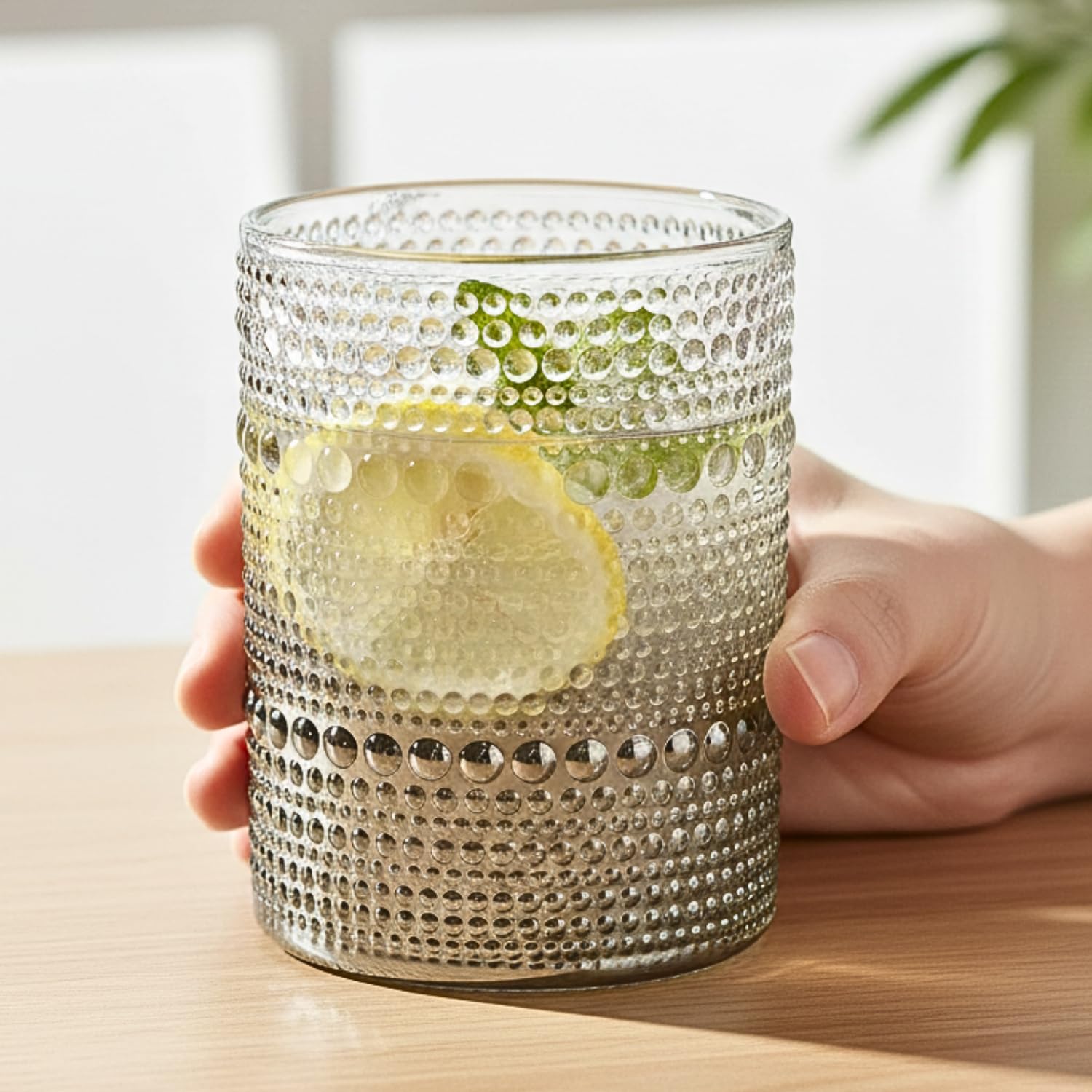 Vintage Hobnail Whiskey Glasses - Set of 6 -15 Vintage Hobnail Whiskey Glasses - Set of 6 -15