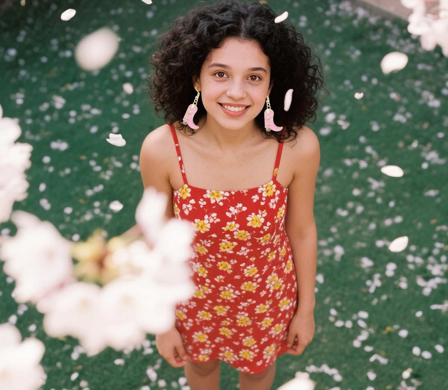 ProNature Cowgirl Earrings Cowboy Boot And Hat Earrings Drop Dangle Enamel Jewelry For Women Western - Image 5