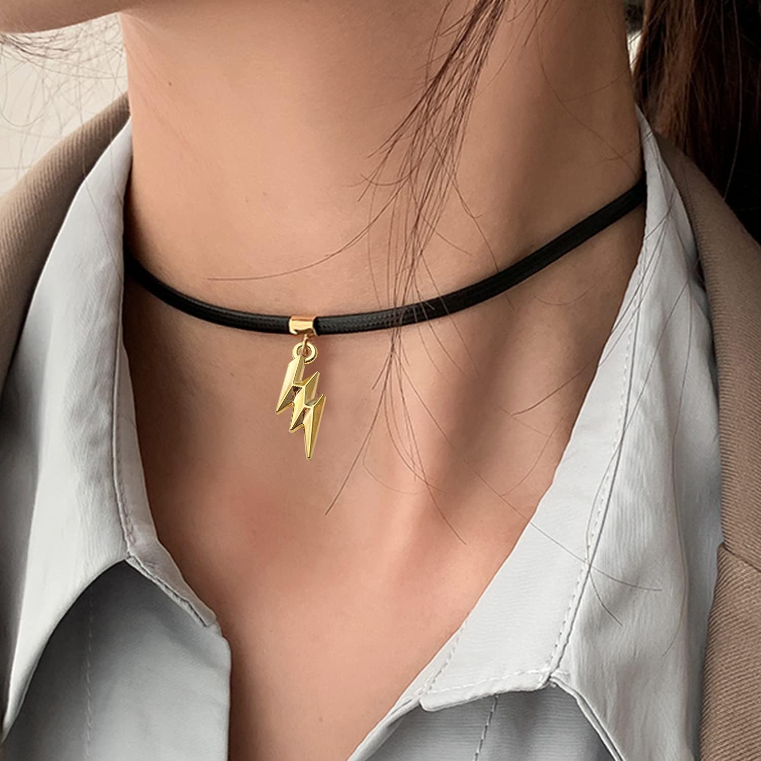 60pcs Lightning Bolt Charm Pendants Alloy Flash Lightning Charms Enamel Charms Pendants Celestial Dangle Charms for Bracelet Necklace Earrings DIY Jewelry Making Supplies - Image 5