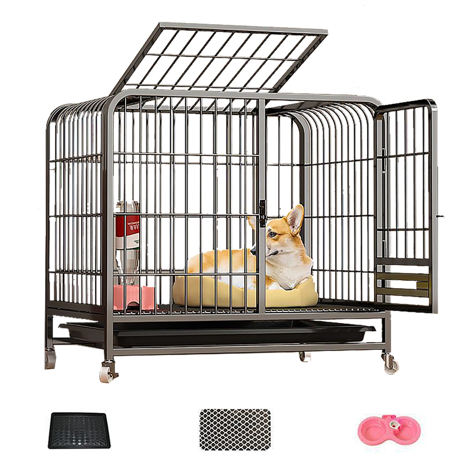 Amazon | ペット ケージ 猫 犬用 小動物用 ハムスター うさぎ ケージ