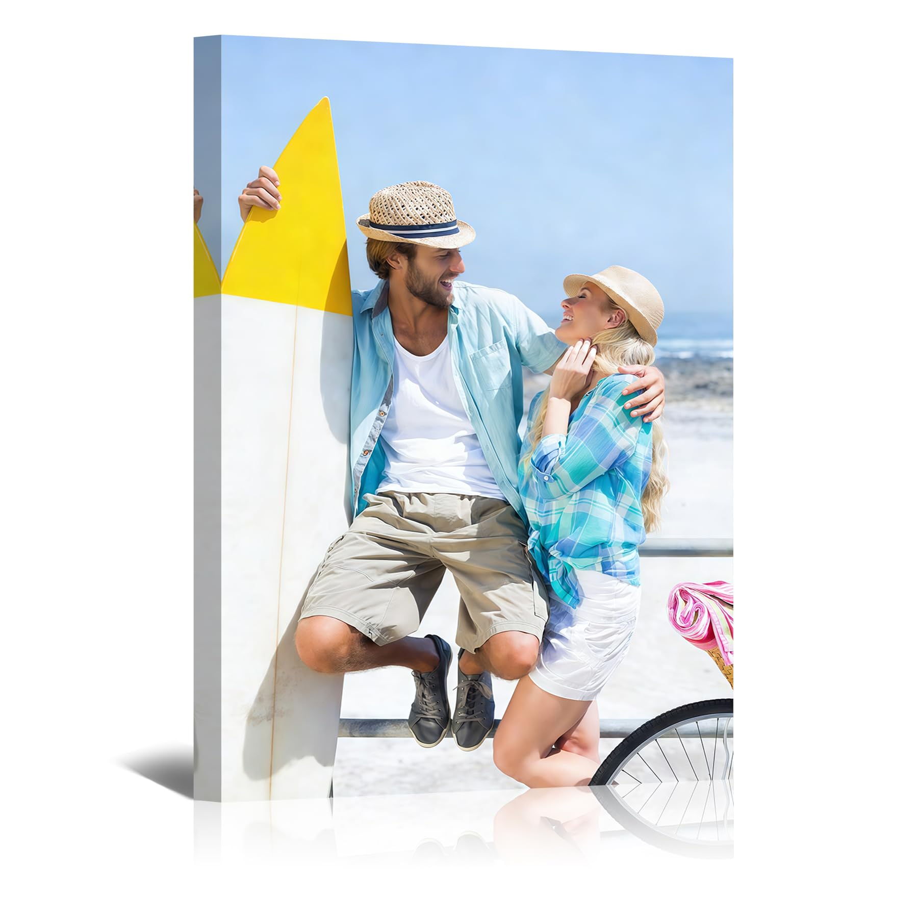 Personalised Photo Canvas Prints Custom Picture Framed Wall Art 40x60cm