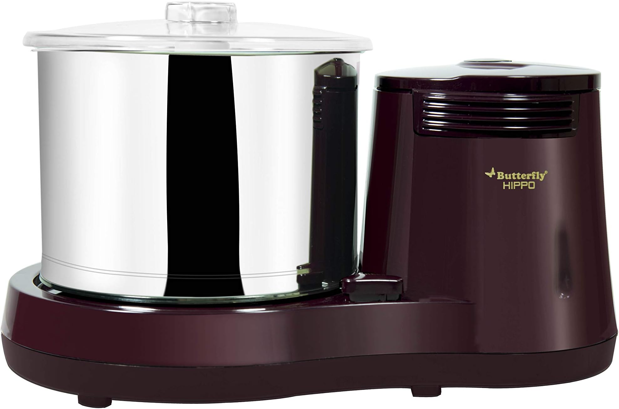 Butterfly Hippo Table Top Wet Grinder, 2 L (Cherry)