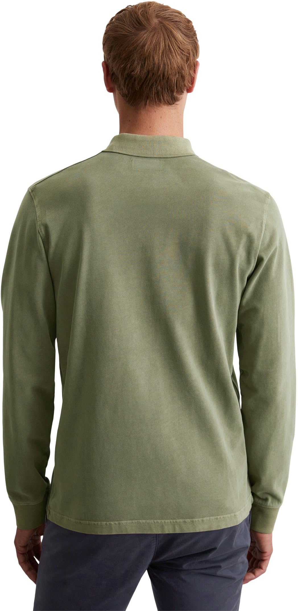 Marc OߴPolo Hombre Polo de Manga Larga de algodón orgánico Regular fit