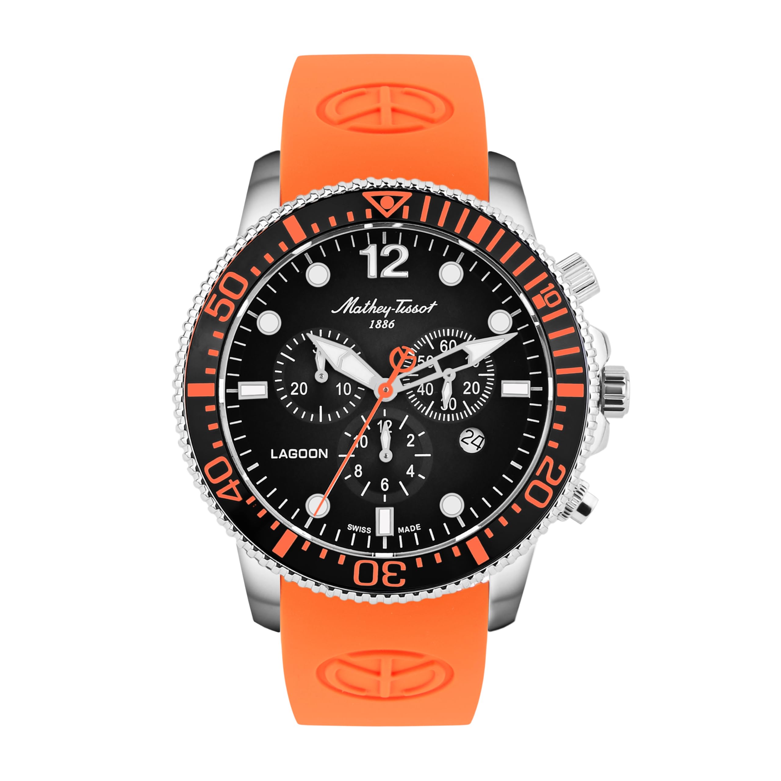 Mathey-Tissot Silicone Analog Black Dial Men Watch-H123Chalo, Orange Band (B0CYGTDFTM) Amazon Price History, Amazon Price Tracker