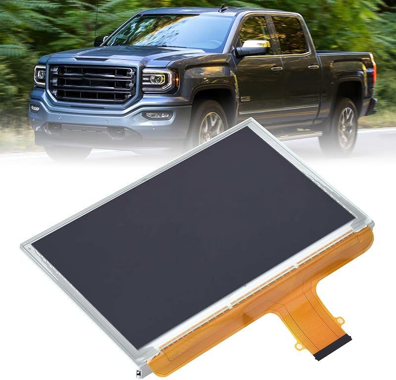 Tela sensível ao toque LCD de 8" Dngbymx DJ080PA-01A para Chevrolet Silverado, Suburban, Tahoe, Colorado e GMC – 1 unidade
