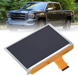 8" Touch Screen Digitizer LCD Monitor Radio Navigation Compatible with Chevy Silverado Suburban Tahoe Colorado GMC Canyon Sierra Yukon 2015 2016 2017 2018 Radio Navigation Replace # DJ080PA-01A