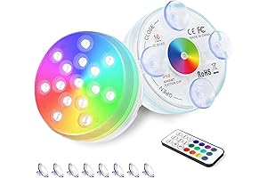 Upgrade Your Pond Ambiance with Savvynt Submersible LED Pool Lights