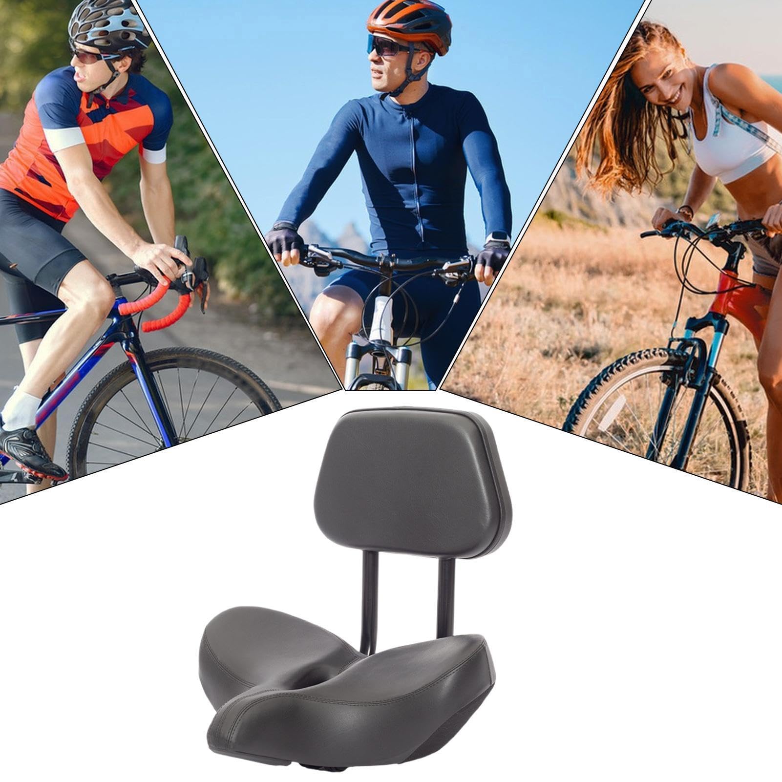 Siège de vélo avec dossier – Isolation thermique antidérapante | Housse de