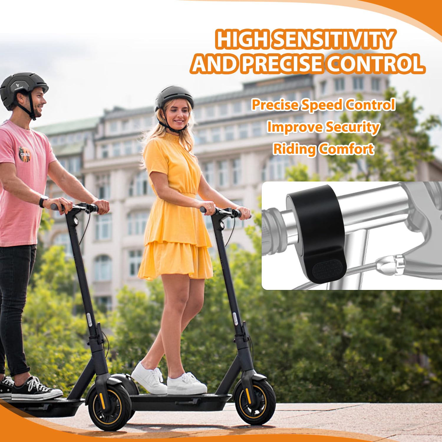 Acelerador Patinete electrico, Control de velocidad del acelerador para scooter eléctrico para Xiaomi Modelos, M365, Essential, Electric Pro