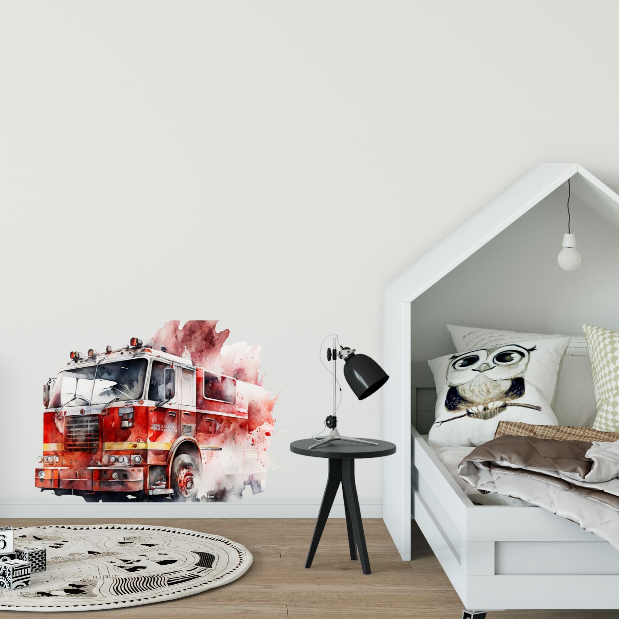 GRAZDesign Wandtattoo Autos Kinderzimmer - Wandaufkleber 57x80cm Für Jungenzimmer & Babyzimmer