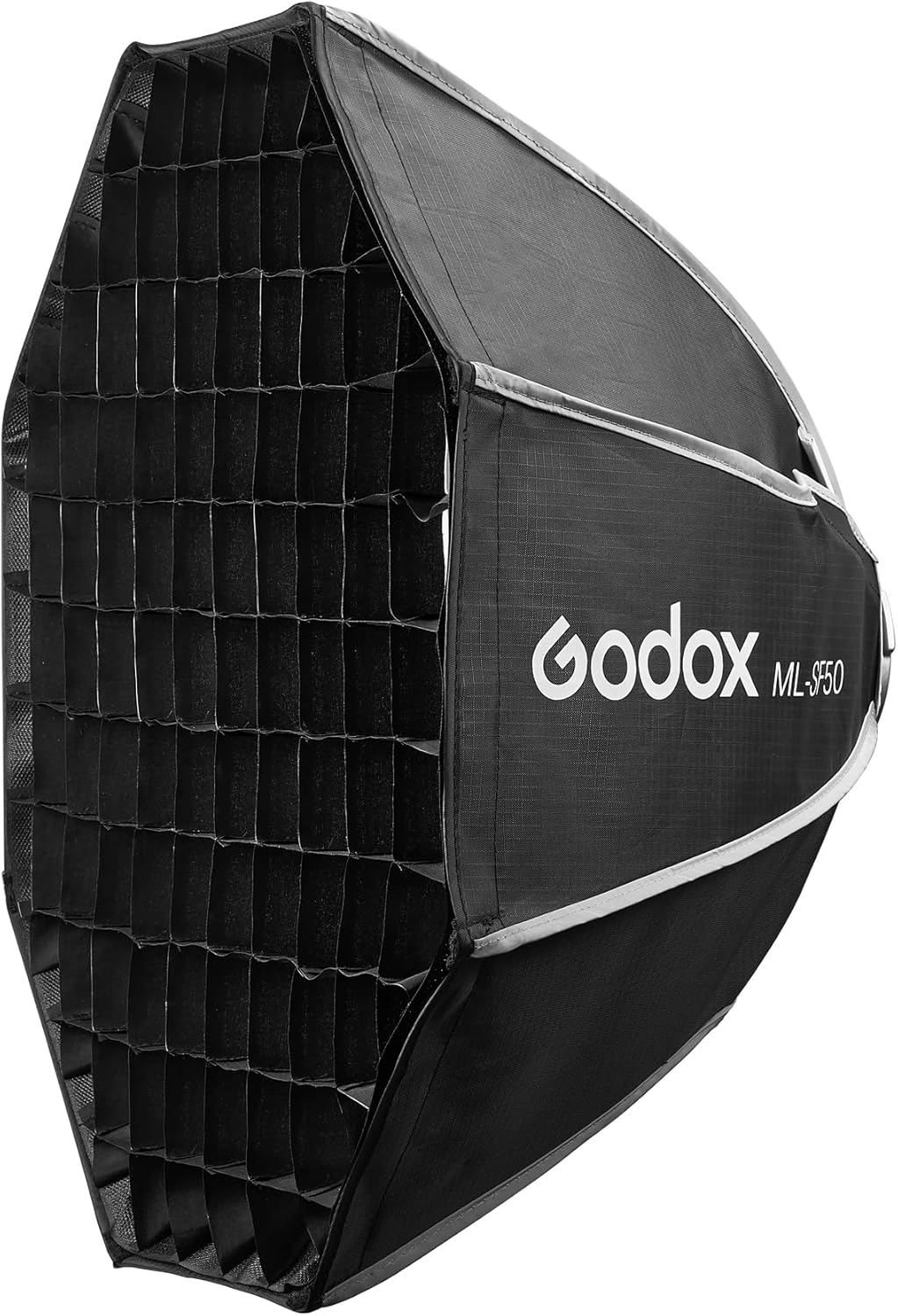 Godox ML-SF50 Octagon Softbox 37" 50cm Godox Mount and Honeycomb Grid Softbox for for ML100Bi ML60II Bi Portable LED Video Light