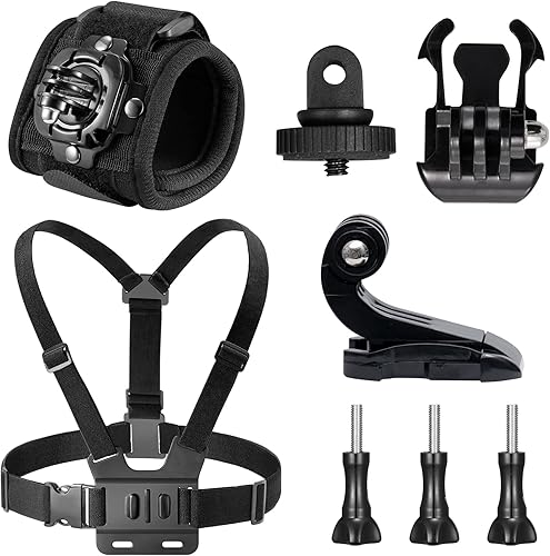 AKASO Kit de bungee para cámara de acción compatible con EK7000EK7000 ProBrave 4Brave 4 ProBrave 7 LEBrave 7Brave 8V50XV50 ProV50 EliteGoPro Hero 11