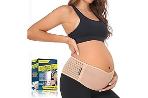 ChongErfei Maternity Belly Support Band - Ultimate Belly Support for Pelvic, Waist, & Back Pain