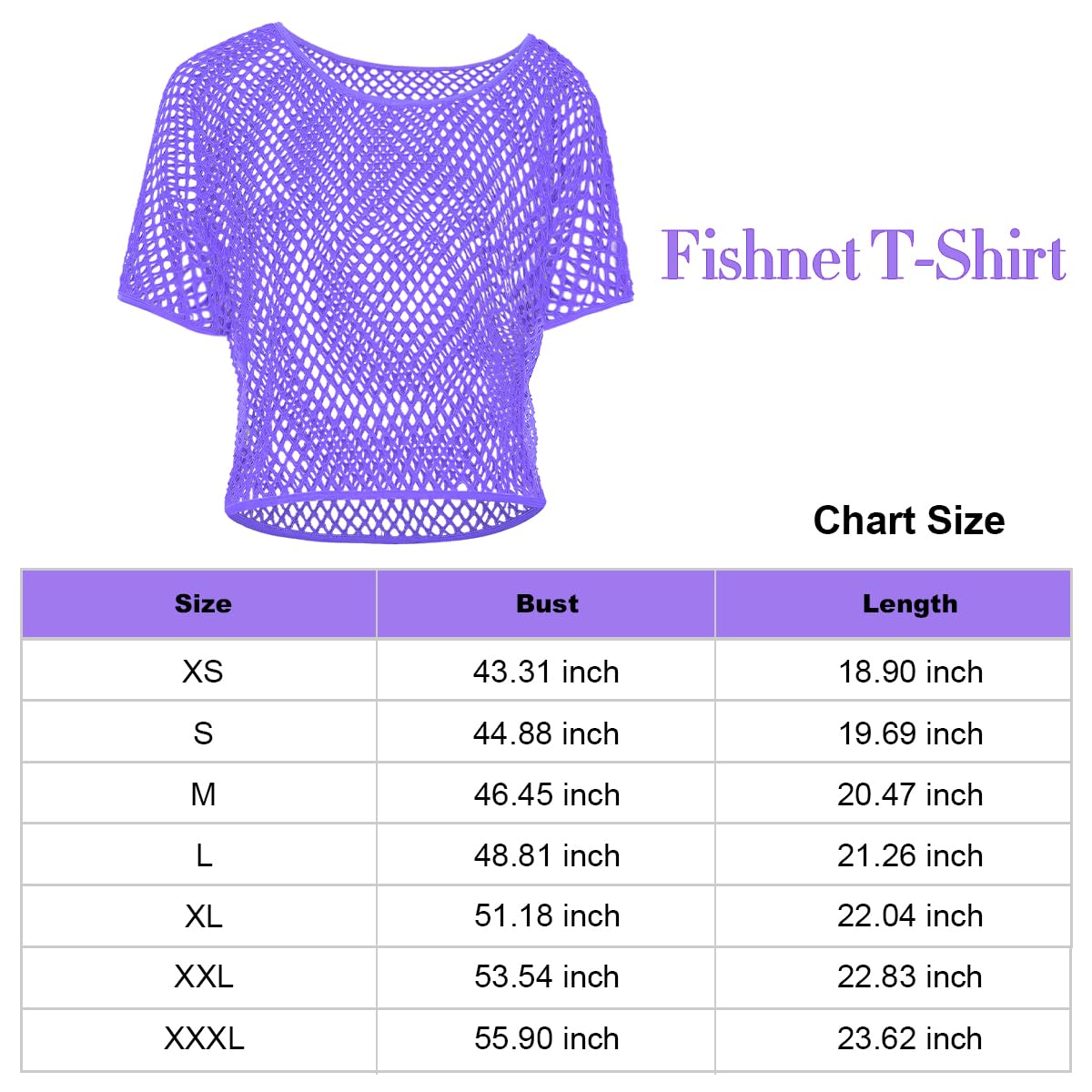 WILDPARTY 80s Fancy Dress Fishnet Top for Women, Neon Mesh Top Off The Shoulder T-shirt 1980s Retro Theme Party Costume Accessories Cosplay - Image 3