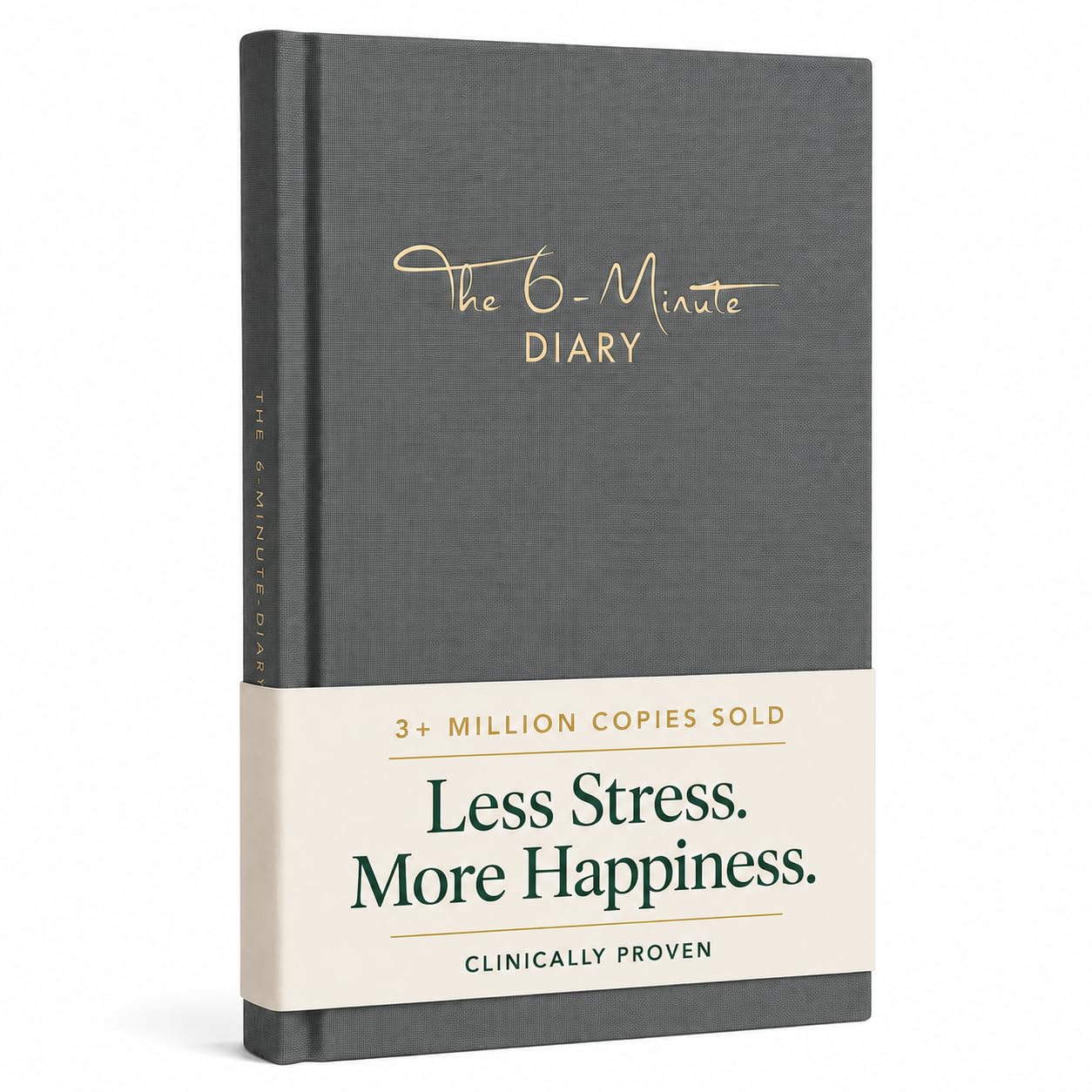 6-Minute Diary – 3-Million-Copy Bestseller Gratitude Journal for Men & Women – Guided Mental Health Journal Based on Positive Psychology – Daily Manifestation Journal for Self-Care & Mindfulness