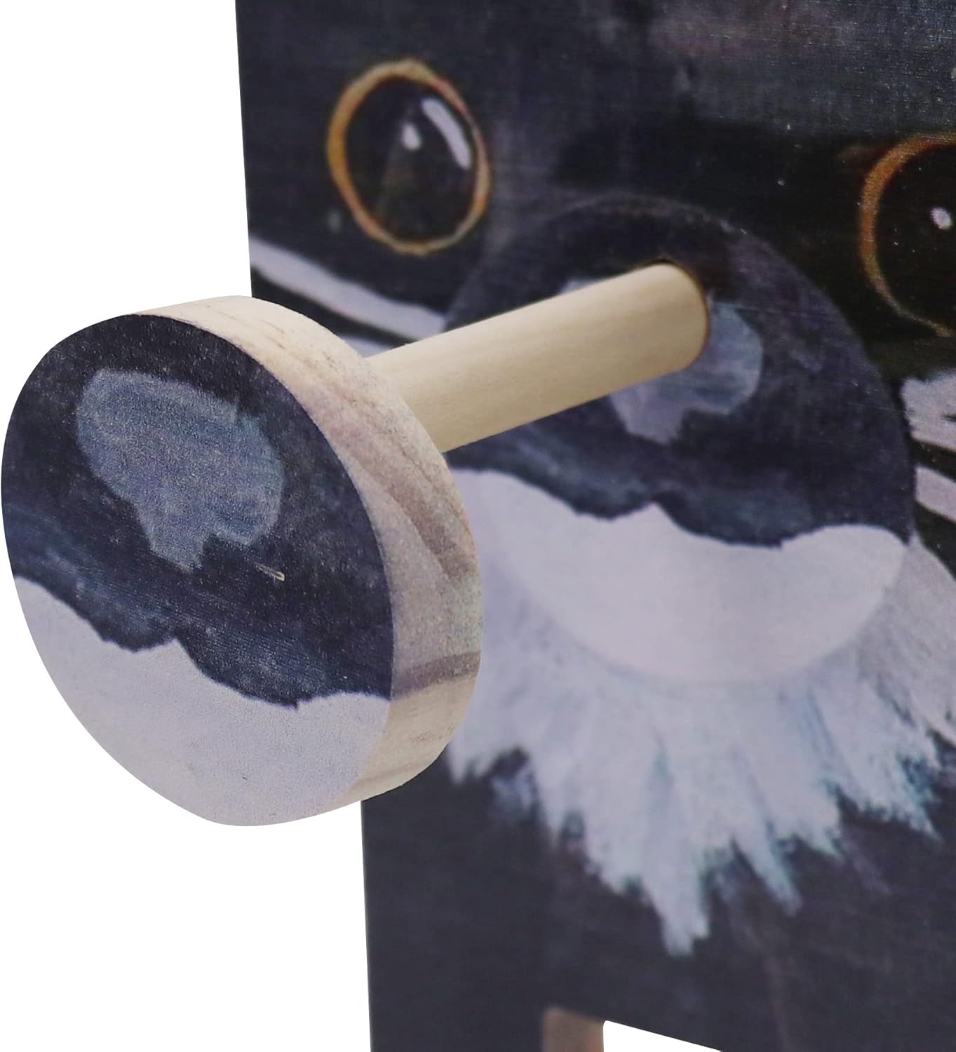 AIBEARTY Wooden Animal Glasses Holder Cute Animal Eyeglass Display Stand Rack Home Office Desktop Decoration Gift for Kids